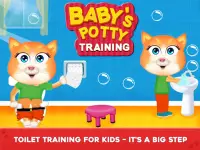Baby’s Potty Training - Toilet Time Simulator Screen Shot 0