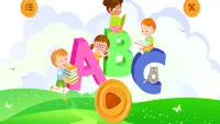 Learn ABC, 123, colors, week days - preschool game Screen Shot 0