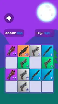 2048 for Fortnite -  Weapons Merge Puzzle Game Screen Shot 0