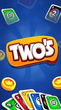 Two's: The Dos card game Screen Shot 0