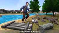 หลบหนีมหาสมุ Raft Survival Sim Screen Shot 12