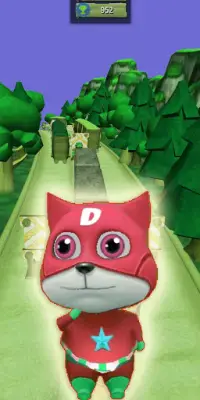 Talking Tomy Cat Hero Dash Runner Screen Shot 0