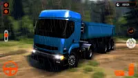 Euro truck driving sim game 3d Screen Shot 2