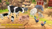 Farm Animal Family: Online Sim Screen Shot 0