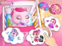 Pony Sisters Baby Horse Care Screen Shot 11