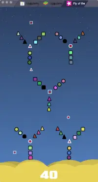 Shapes Flying in Space Screen Shot 9