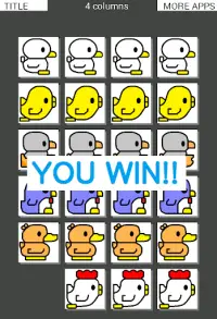 Chick Rotary puzzles Screen Shot 1