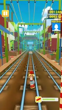 Subway Train Rush Surfers Screen Shot 5