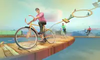 Impossible Bicycle Racing Stunts Pistas 3D Screen Shot 0