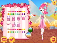 요정 소녀 드레스 - 소녀를 위한 캐릭터 생성 게임 Screen Shot 1