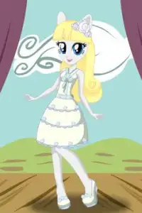 School Style MLPEG Dress Up Game with pony girls Screen Shot 7