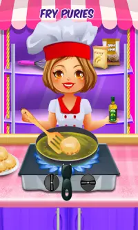 Panipuri receitas Maker-Master Chef cozinhar jogo Screen Shot 3