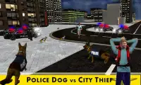 cão de polícia perseguição Screen Shot 3