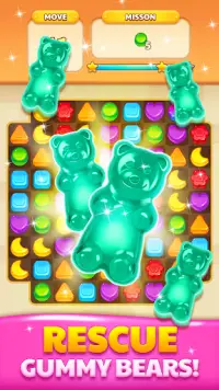 Jelly Drops - Jogo de puzzle Screen Shot 0