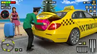 US Taxi Car Driving Games Screen Shot 1