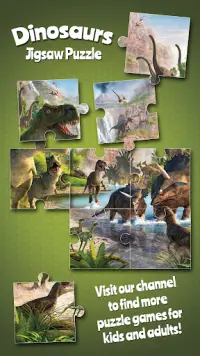 Dinosaurs Jigsaw Puzzle Screen Shot 4