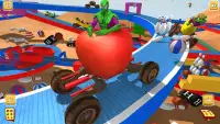 Superhero Apple Car Racing Games Android (Beta) Screen Shot 4