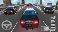 جريمة شرطة سيارة مطاردة محاكاة Screen Shot 9