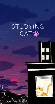 Studying Cat Screen Shot 0
