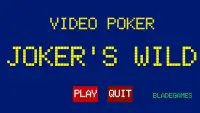 Video Poker - Jokers Wild Screen Shot 0