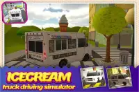 IceCream Entrega Truck Sim 3D Screen Shot 1