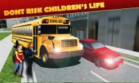 colegio autobús simulador Screen Shot 9