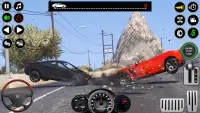 कार दुर्घटना सिम्युलेटर खेल Screen Shot 1