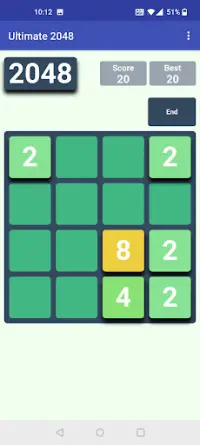 ULTIMATE 2048 AI Screen Shot 0