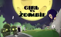 Jeu de Zombie-Fille vs Zombie Screen Shot 0