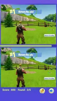 Find the differences for Fortnite Screen Shot 1