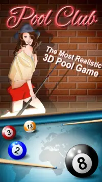 Pool Club 3D  Online Bilardo Screen Shot 0
