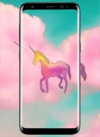 Unicorn Wallpapers & Cute Kawaii Backgrounds Screen Shot 1