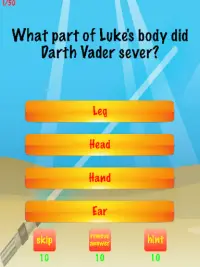 Peolpe's Trivia for Star Wars Screen Shot 1