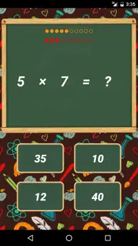 Multiplication Tables Learn Screen Shot 5