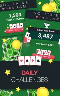 Solitaire Jam - Classic Free Solitaire Card Game Screen Shot 2