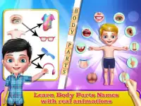 Our Body Parts-Learning para niños Screen Shot 3