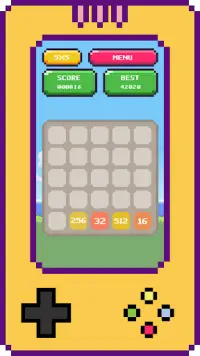 2048 game - 2048 with 8 bit Screen Shot 4