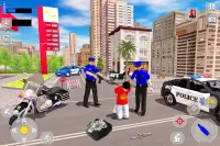 पुलिस मोटरसाइकिल वाला गेम Screen Shot 3