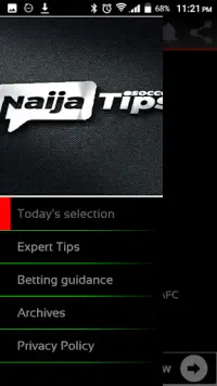 Naija Soccer Tips Screen Shot 1