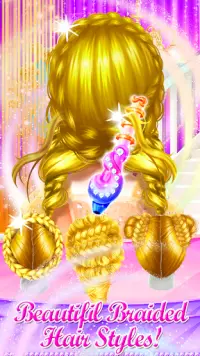 Braided Hairs Games for Girls Screen Shot 7