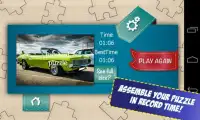 Vintage Cars Jigsaw Puzzle Screen Shot 6