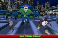 الوحش سانتا بطل: عيد الميلاد معركة الجريمة Screen Shot 3