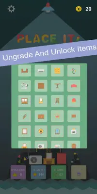 Place It - Furniture Puzzle Game Screen Shot 1