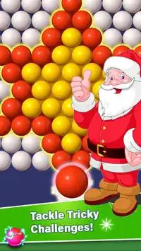 Bubble Shooter Santa Screen Shot 2