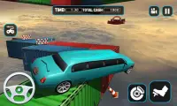 RoofTop Limo Car Stunt Ride Screen Shot 2