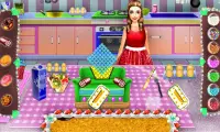 Princess Chocolate Cake Maker Game: Doll Cake Screen Shot 2