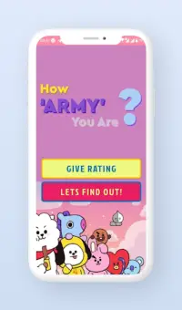 BTS Game - Are you Real A.R.M.Y? Screen Shot 1