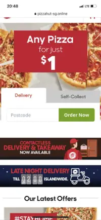 PizzaHut Deals Singopore Screen Shot 0
