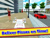 Drone Pizza Delivery 3D Screen Shot 4