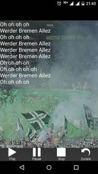 Fangesänge - Werder Bremen Screen Shot 1